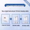 Universal 5V2A Multi-Port USB Charger for Apple, Huawei, and OPPO Devices