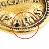 CHANEL Large circle logo Cambon Earring  gold Women Used