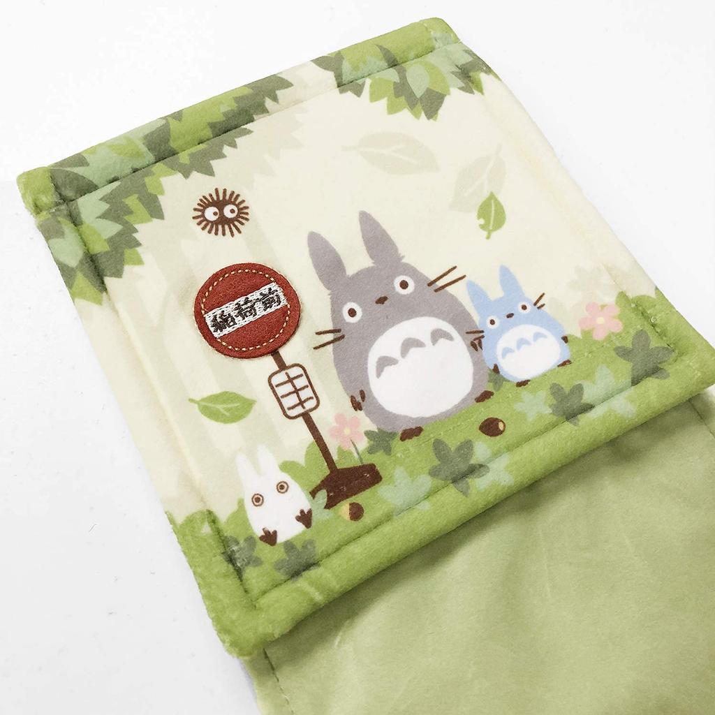 My Neighbor Totoro Long Toilet Mat Set 3 Pieces Paper Holder Cover Green Washing and Heating Toilet Seat Ghibli Senkou Totoro Nakama Green Long Ears