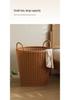 Elegant Large-Capacity Laundry & Toy Storage Basket
