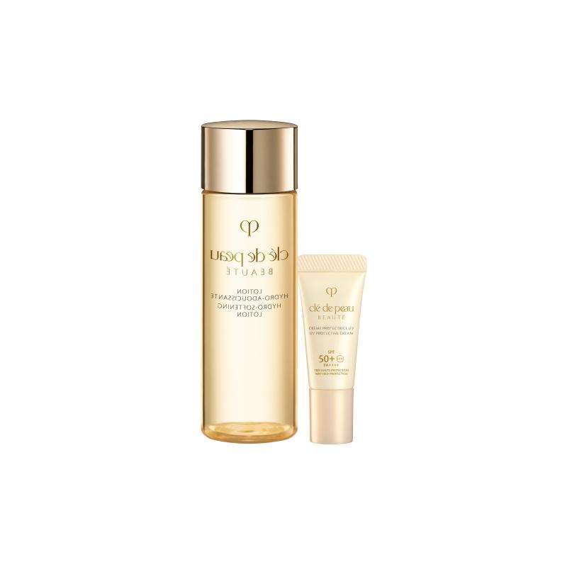 CPB Skin Key Age-Resistant Skin Care Set Soothing Moisturizing Repair [Two-piece set] Age-defying sunscreen essence water (moist)