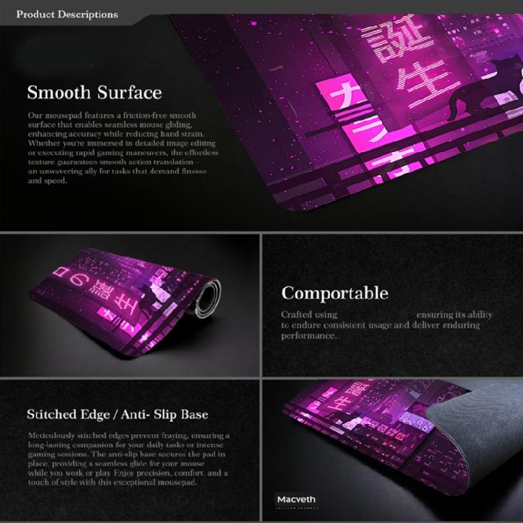 Gaming Mousepad PC Accessories Desk Mat Gaming Mat Extended Pad Mouse Gamer Desk Interior Mouse Pad Mouse Mat