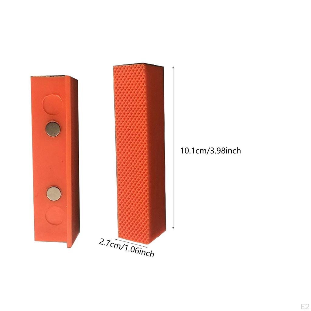 2 Pack Vise Jaw Pads TPU Covers for Universal Woodworking Applications