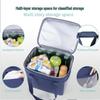 Large Insulated Tote Lunch Bag for Work or School - Thickened and Spacious Bento Bag