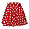 Women's Basic Versatile Elastic Flared Mini Skirt - Casual European & American Style