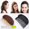 Seamless Fluffy Hair Clip Pad Invisible Sponge Clip Bun Hair Styling Tool Bun Maker Braid  Women