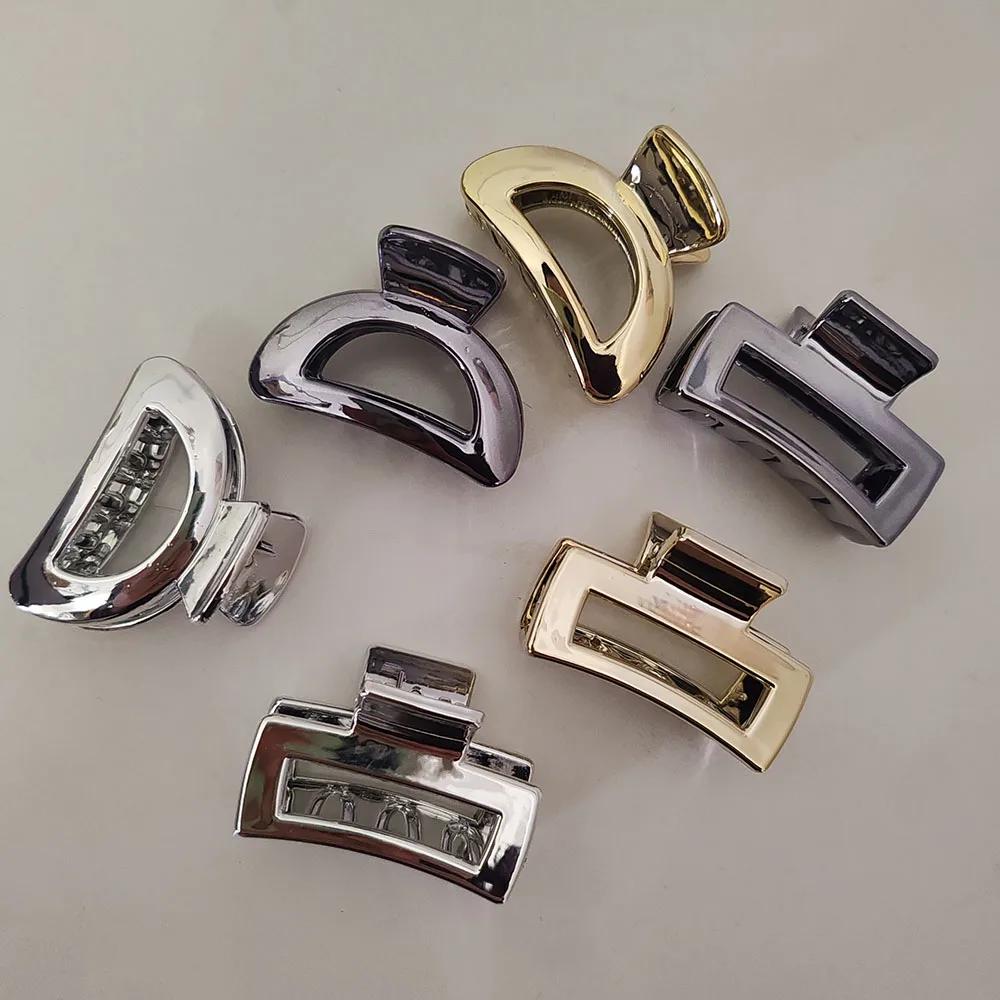 3pc European and American Small Vintage Hair Claw Clips for Women Girls Retro Hairpin Korean Hair Accessories Headwear Ornament