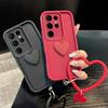 Cute 3D Love Heart+Bracelet Silicone Phone Case For Honor 400 300 200 90 600 Lite 400 Smart 5G 100 80 70 60 50 30 20 Pro 10 20i
