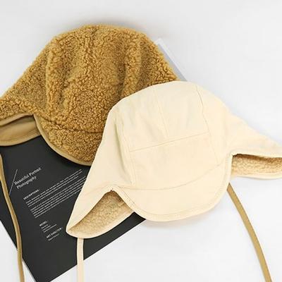 Women's and Men's Winter Camping Reversible Earflap Fur Trapper Hat