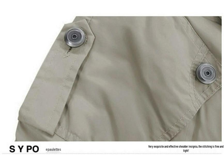 Men's Plus Size Stand-up Collar Jacket for Business Casual - Spring/Autumn Fashion