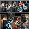 Balance of Elements The Eternal Yin-Yang Capa Phone Case For Samsung S26 Ultra S25 Edge Galaxy S23 S21 S20 S24 FE S22 S10 Plus C