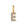 Minimalist Rhinestone Letter Pendant 26 Alphabet Charms For DIY Necklace Bracelet Personalized Jewelry Accessory