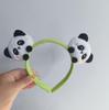 Adorable 2026 Panda Hair Accessory: Cute Round Headband & Funny Clip for Girly Wash Face Routine