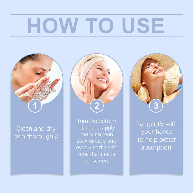 Uv Sunscreen Stick Spf50 Lasting Waterproof Moisturize Layer Oil Control Repair Sunburn Antioxidant Skin Sun Protection Cream