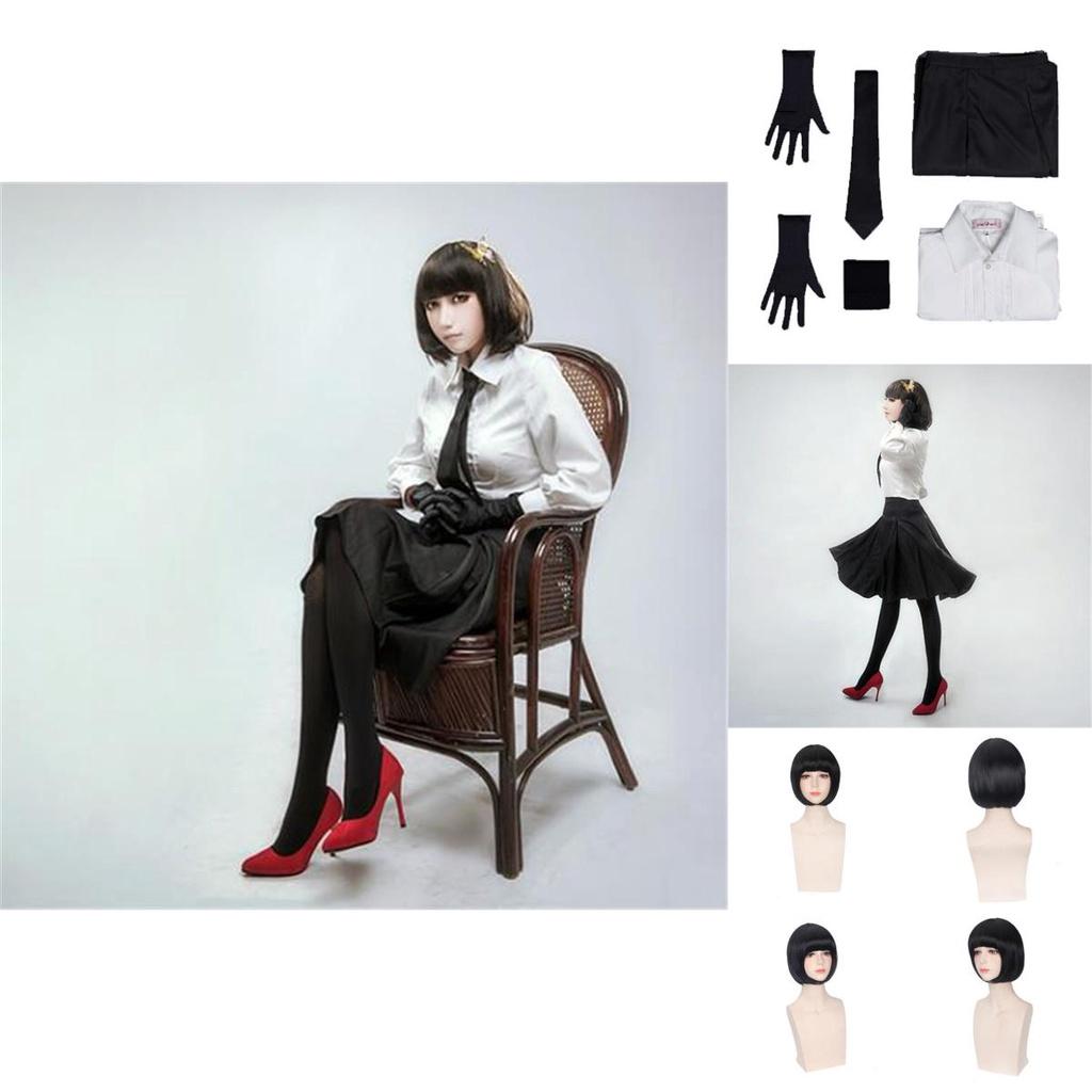Bungo Stray Dogs Akiko Yosano Cosplay Costume Full Set With Breathable Fabric And Exquisite Workmanship
