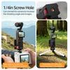 DJI Osmo Pocket 4 3 Kamera Aksesuarları için Hızlı Çıkarılan Manyetik Klips Montaj Standı Braketi
