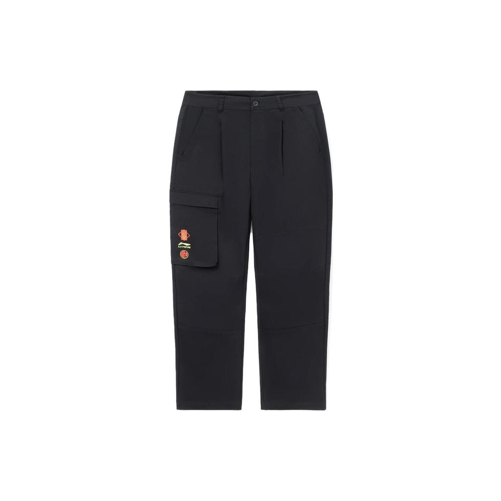 Li Ning Sports Trendy Collection Casual Pants Men's Black AKXS385-1