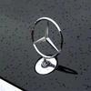 C200 E200 Nové 2025 Pro Mercedes Benz Zinková slitina Auto Přední Kapota Znak Štítek Kapoty Odznak Samolepka Pro Mercedes Benz W204 W2
