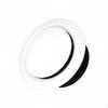Round Adjustable Air Vent Rotary Control Outlet Ceiling Ventilation Grille for Washroom,