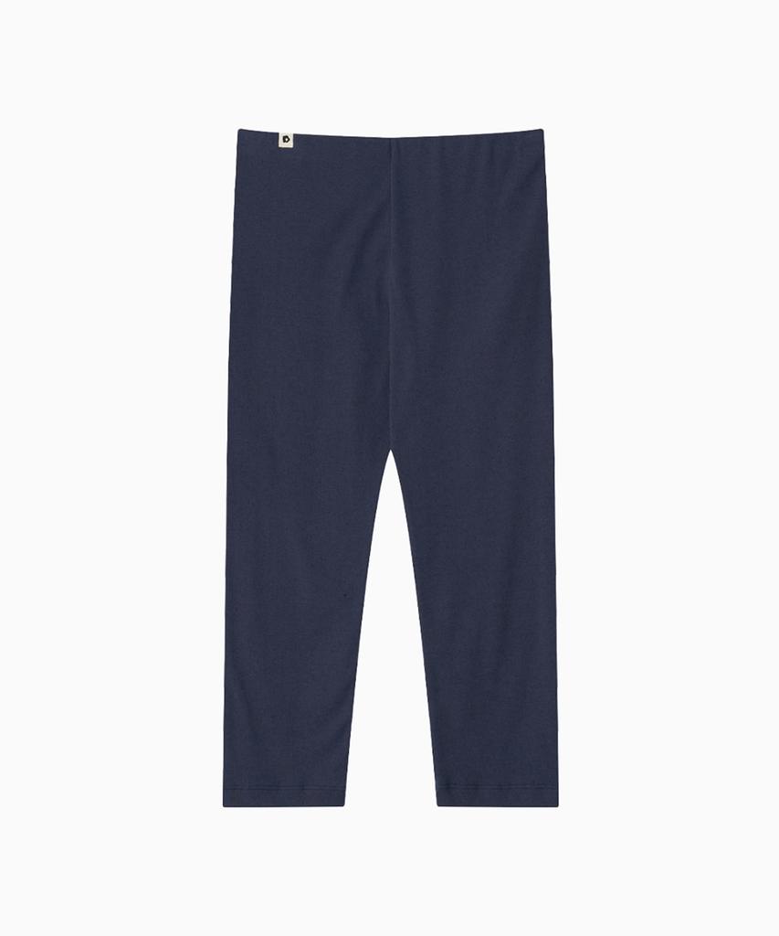 Ohesio Slim Button Point Leggings, Navy