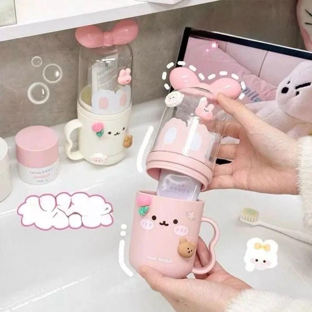 Haushalts Zahnbürsten Aufbewahrungsbox Cartoon Waschbecher Niedlicher Zahnbürstenhalter Für Kinder