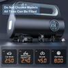 Compressore elettrico per pneumatici per auto, gonfiatore per pneumatici, pompa per aria digitale a LED, mini compressore portatile da 12 V per auto, moto, bicicletta