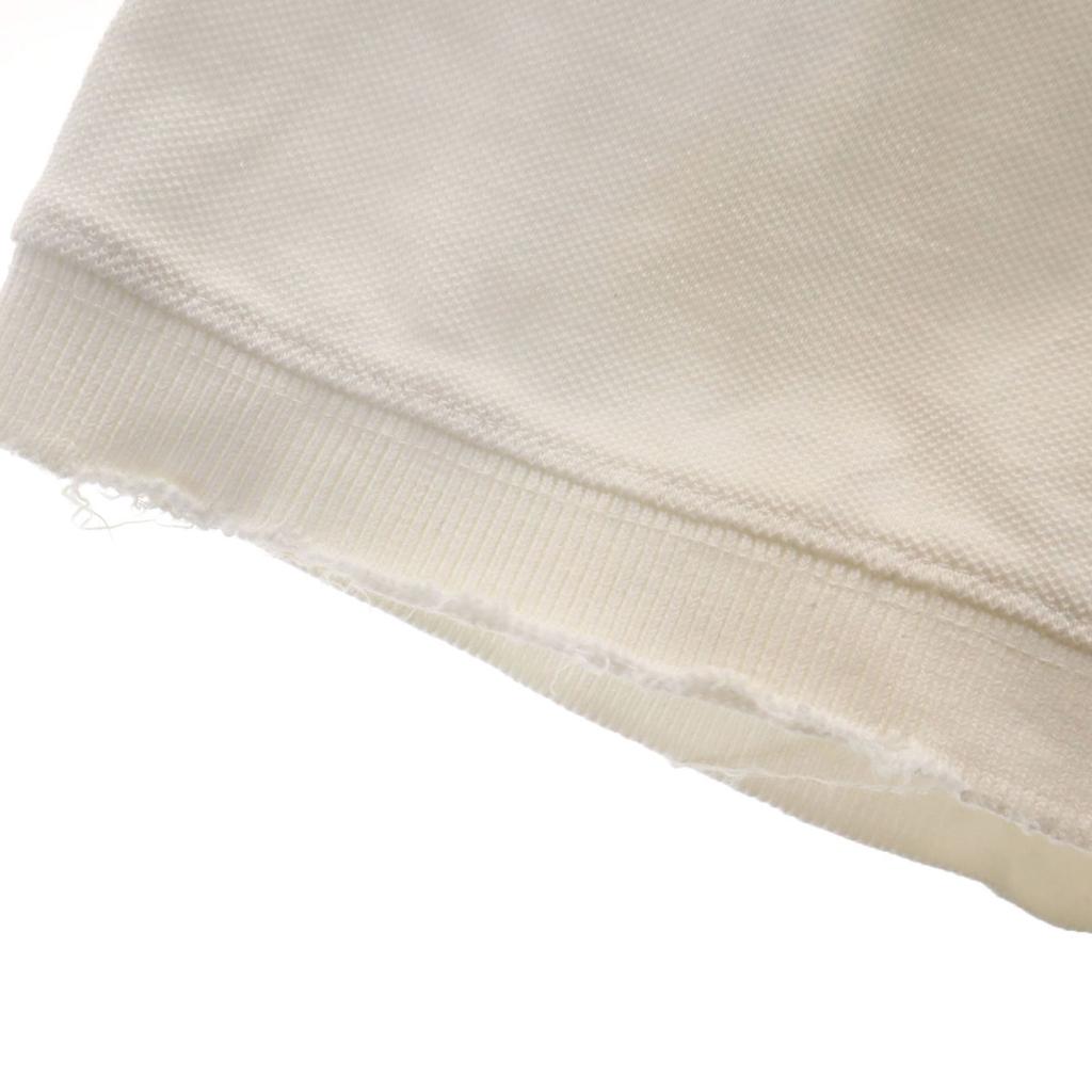 Nike Short Sleeve Polo Shirt L Off White Men's Used