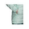 Adidas Performance Logo Fashion Versatile Hooded Duck Down Jacket Women Jackets Transparent-Mint Mystic-Green GK8642