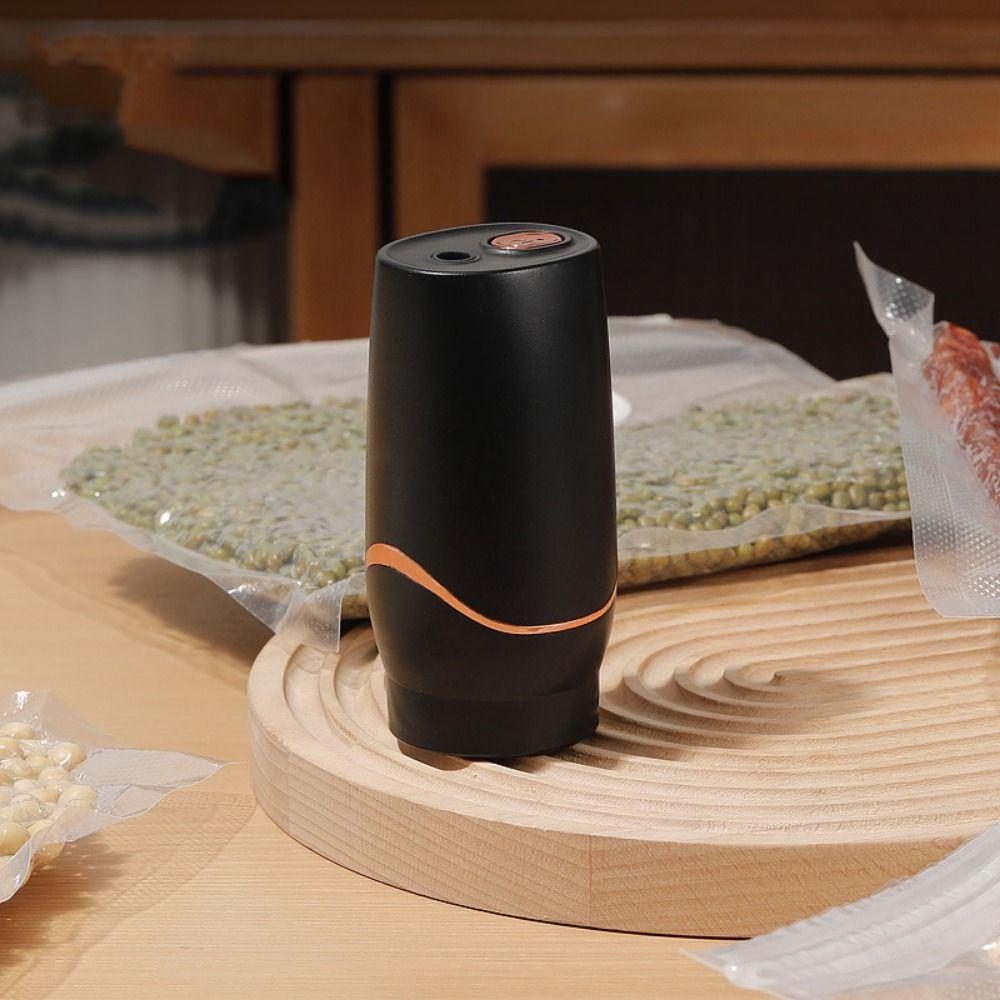 Wireless Electric Compressed Bag  Pump Space Saving Vacuum Bag Pump  Food Packaging