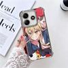 Anime Character Power CSM Soft Phone Case For Xiaomi Redmi Note 14 15 Pro Plus 13 12 11S 11T 5G 10 9S 9 Plating Anti-Fall Fundas