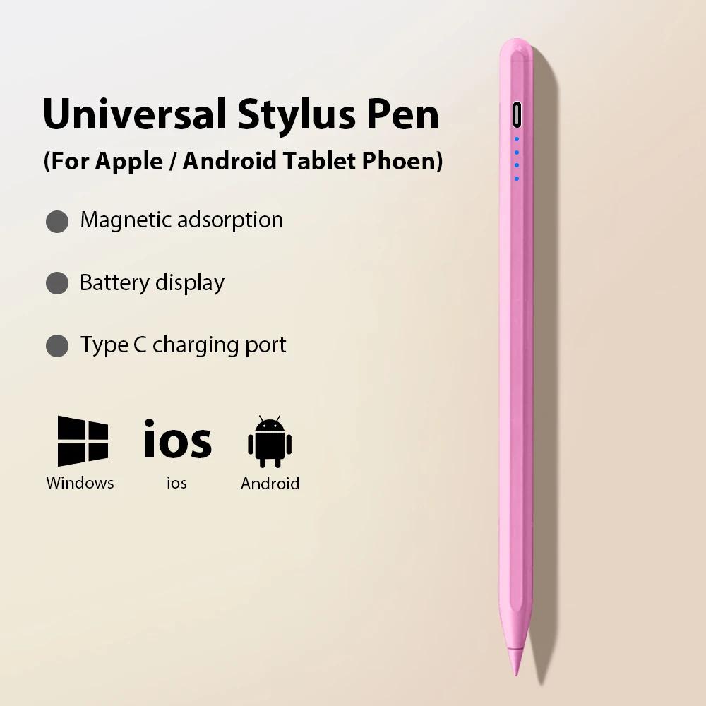 Universal Actiive Stylus Pen For Android IOS iPad 9th 10th MINI 6 7 Tablet Touch Pencil Drawing For Huawei P12 M10 Y700