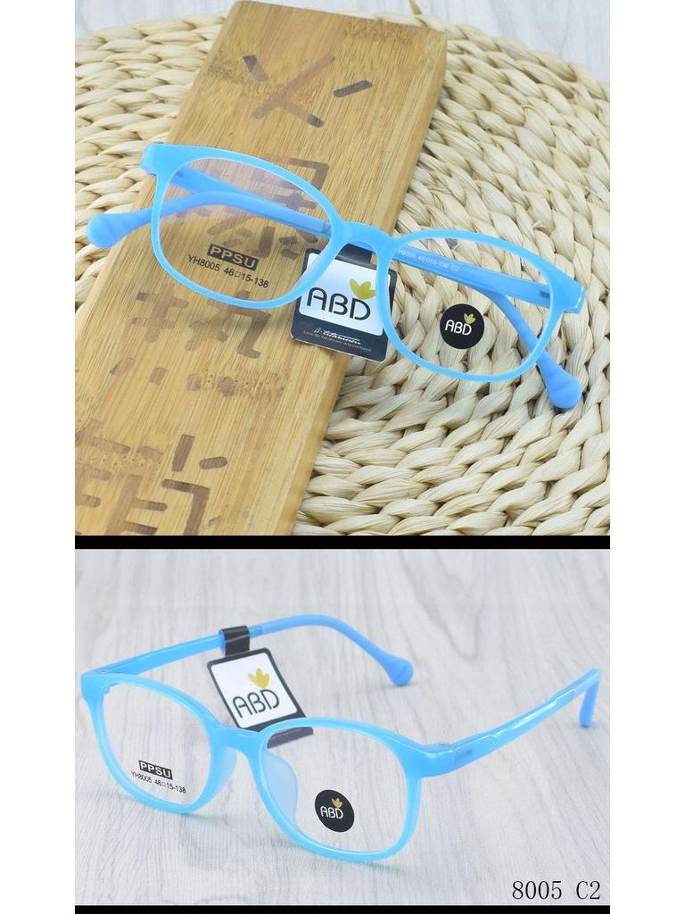 New High-End Ultralight Full Rim PPSU Myopia Eyeglass Frames for Children and Students