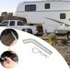 Tow Hitch Pin Zinc Trailer Pin 5/8-Inch Diameter Truck Hitch Accessories Tractor Hitch Hook Towing Hitch Clips For Family Car Or