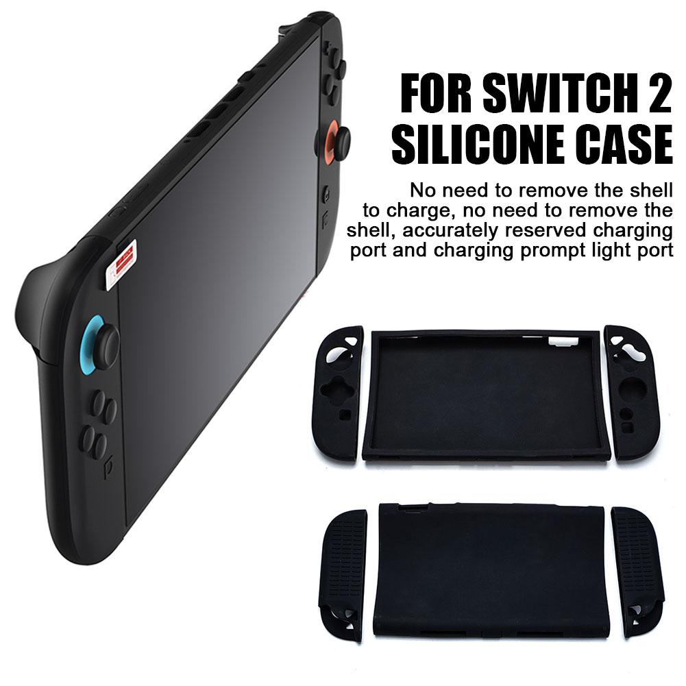 Silicone Protective Cover For Switch2 Lite Controller Accessories All-inclusive Cases Soft Shell Anti-slip