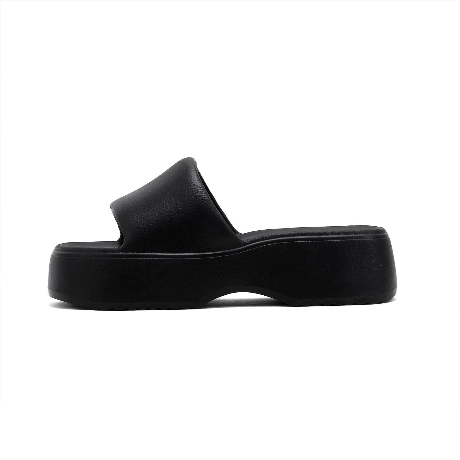 

Women s Thick-Soled EVA Outdoor Slide Sandals 38 чёрный