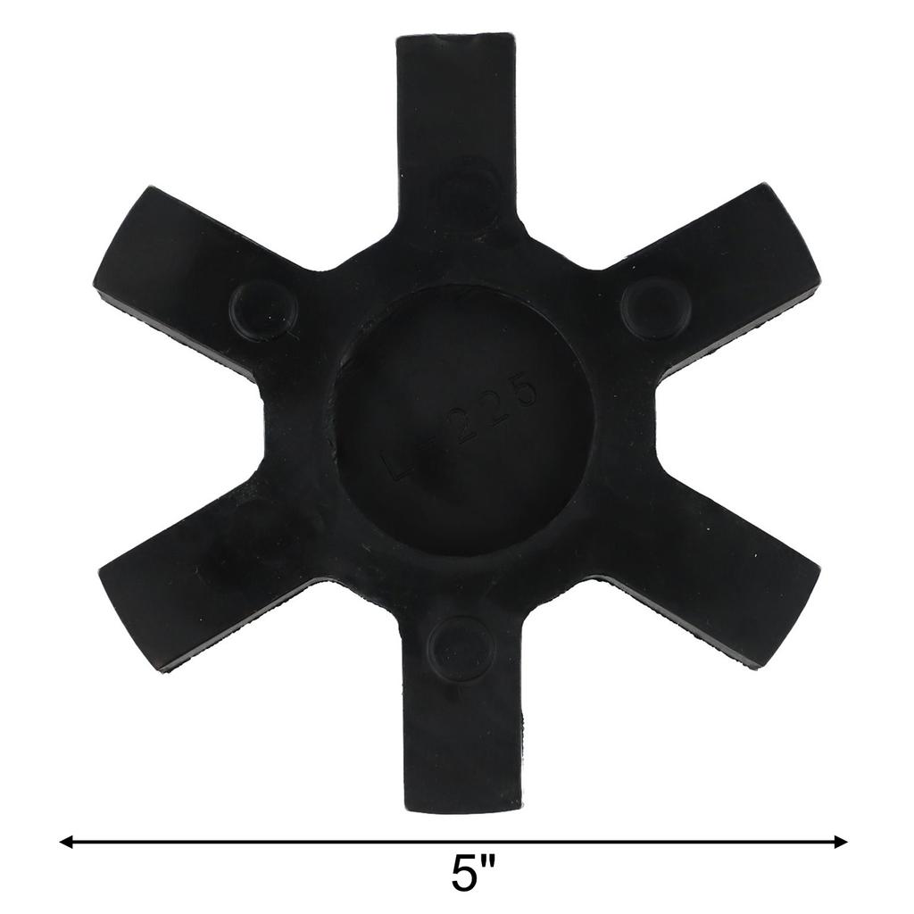Highly Compatible NBR Rubber Spider Insert For L225 For Lovejoy LJaw Coupling