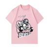Men's 100% Cotton Crew Neck Short Sleeve T-Shirt, Unleash The Beast Muscular Lion Weightlifting Print Casual Fitness Workout Top