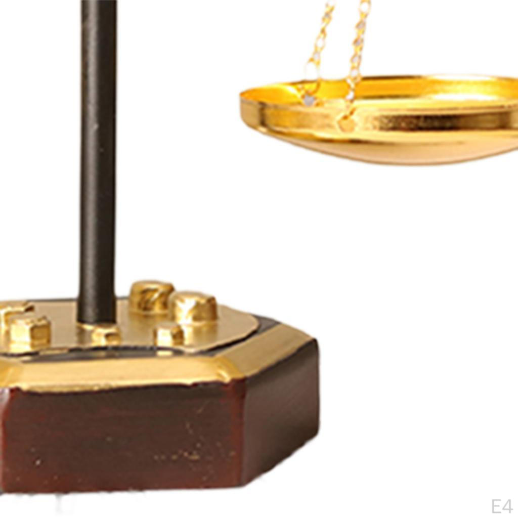 Scale Jewelry Display Desktop Balance Art Centerpiece Stand Home Furnishings for Keys