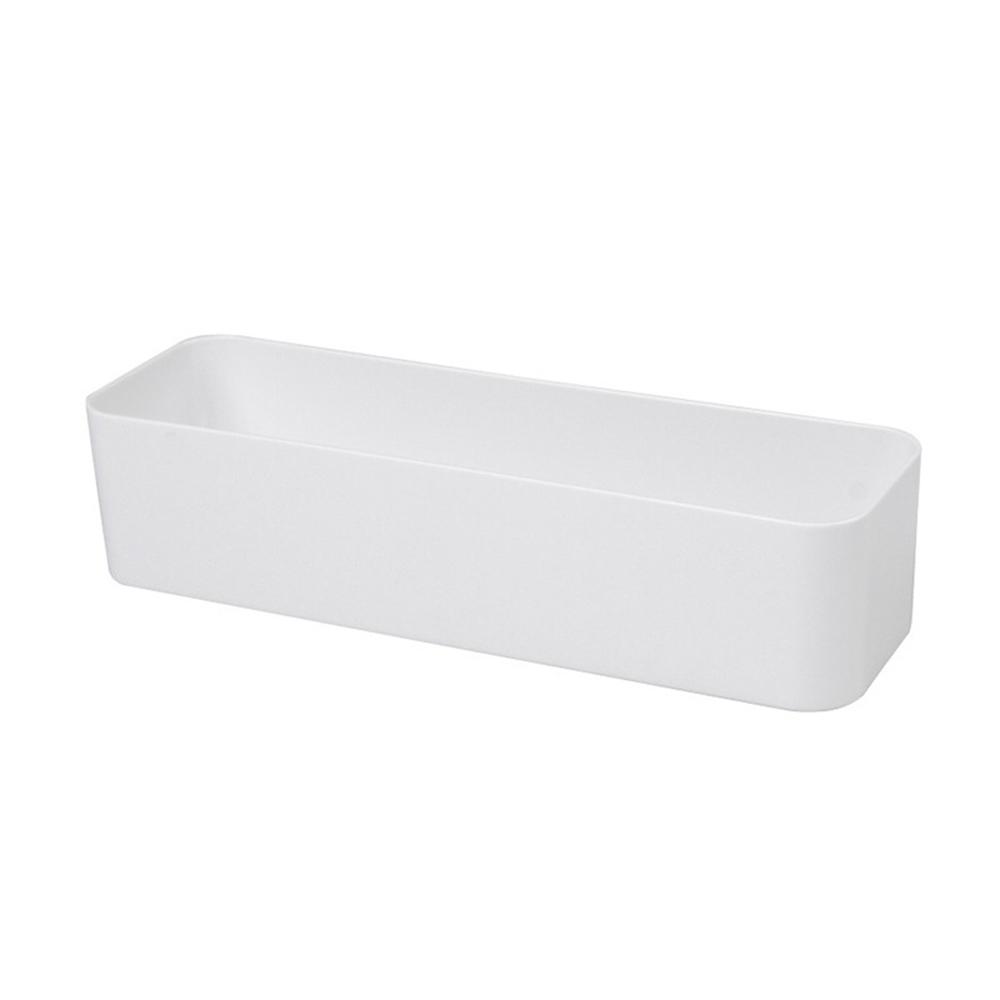 Storage Box Wall-Mounted Kitchen Bathroom Toilet Debris Plastic Punch-Free Finishing Box Desk Office Supplies