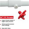 Chicken Water Cups For Poultry Automatic Poultry Water Feeding Cups Good Sealing Tee Fittings Poultry Waterer For Chickens Ducks