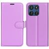 For Motorola Edge 60 Fusion 5G Case Litchi Texture Shockproof Leather Wallet Phone Cover