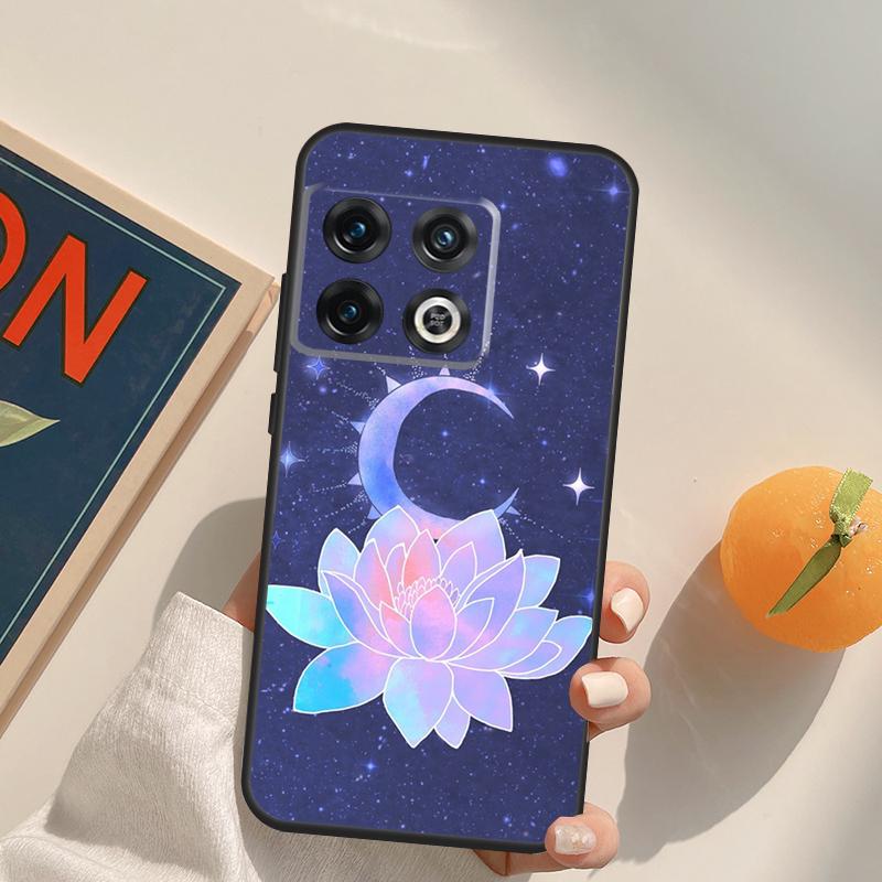 Lotus Flower Case For OnePlus 15 13 12 11 13R 12R 10T 8T 13T OnePlus Nord 5 CE 3 2 4 Lite N20 N30 Cover