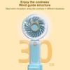 USB Handheld Fan Portable Mini Rechargeable Three Speed Cooling Fan for Outdoor Office Home Personal Summer Use
