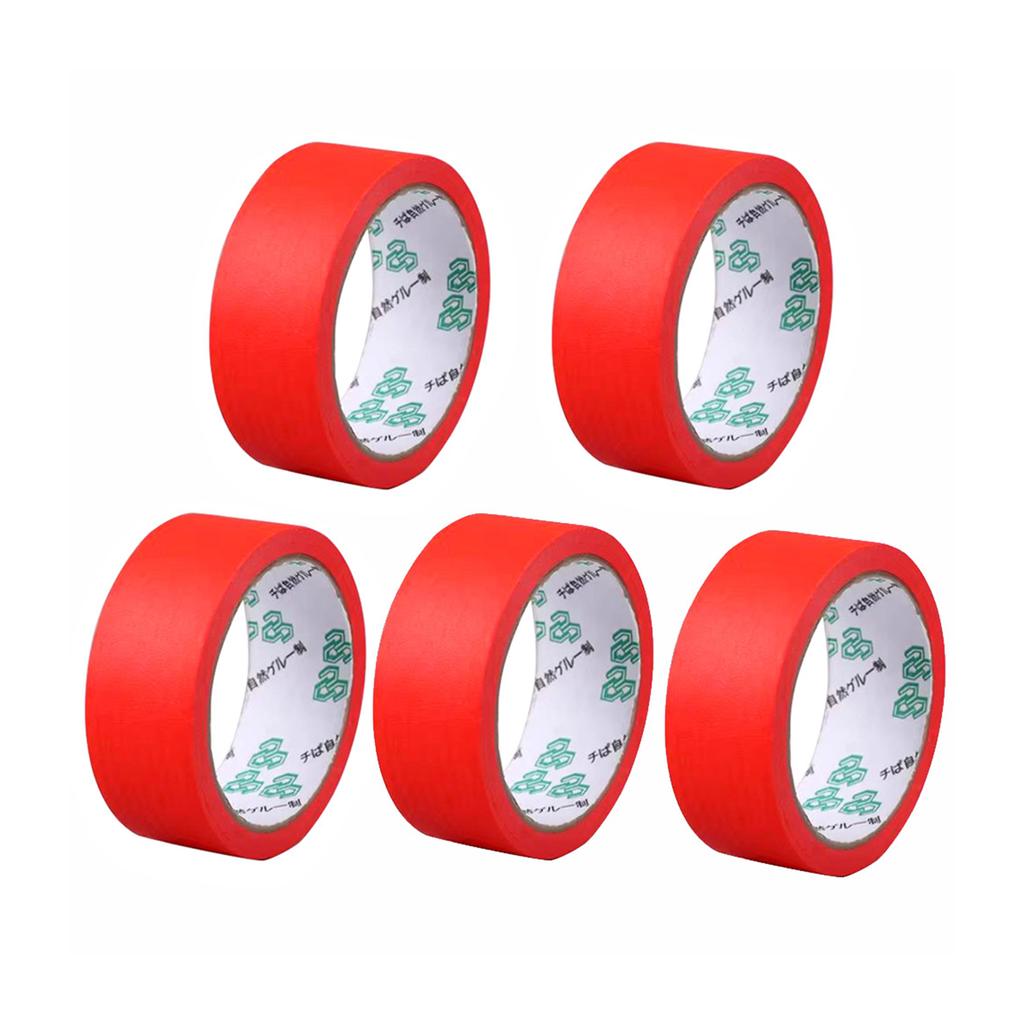 5 buc bandă de mascare din hârtie pentru broască, pentru pictură, bandă albastră pentru pictori, pentru decorarea interioară, bandă DIY