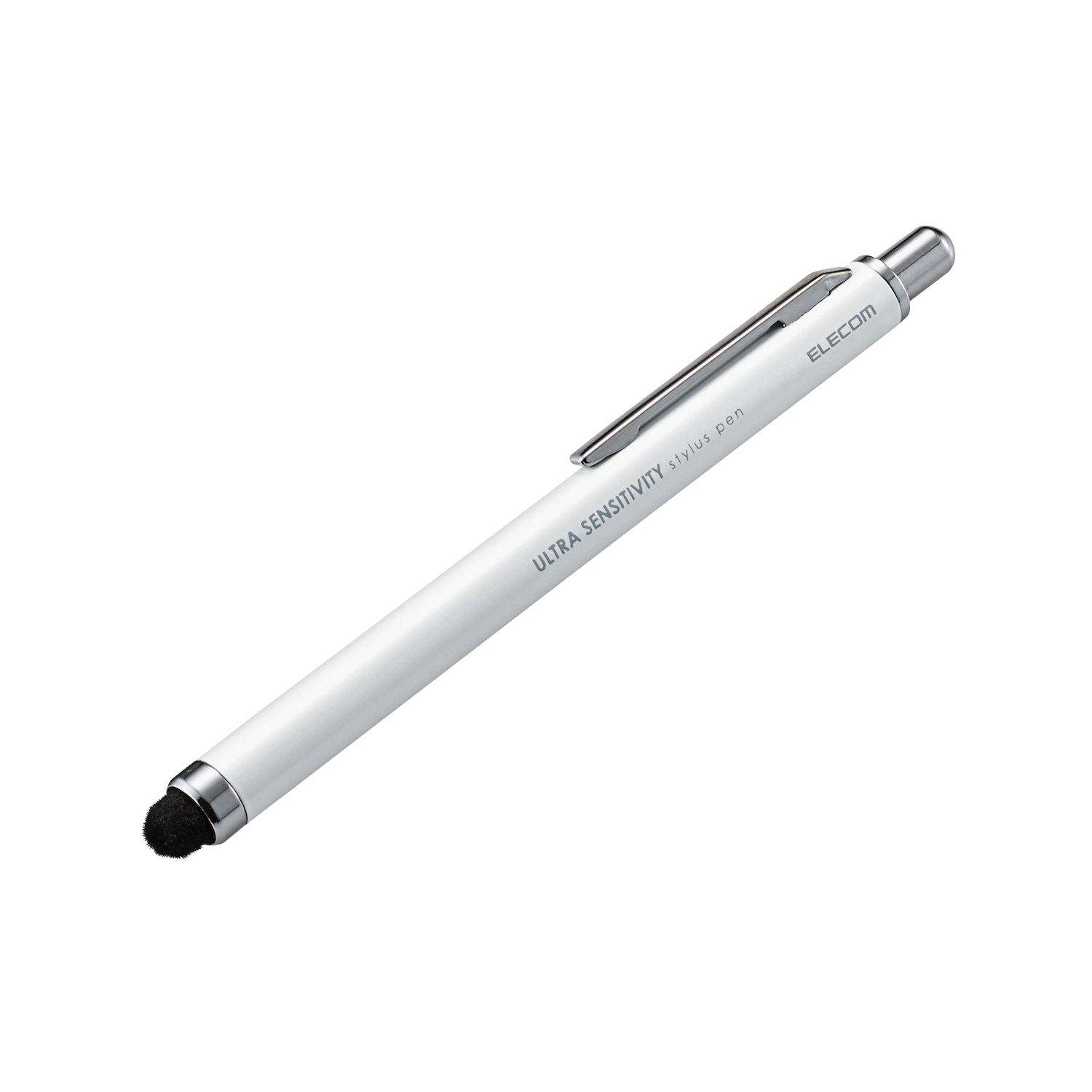 

ELECOM Touch Pen Ultra High Sensitivity Type Gaming Stylus be used with iPhone iPad White [Can android] P-TPCNWH білий
