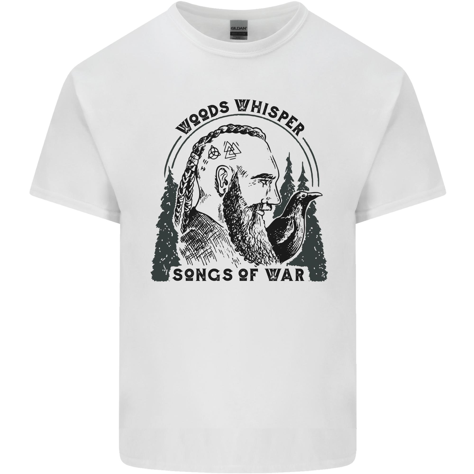 Woods Whisper Songs of War Vikings Gym Unisexs Light Cotton TShirt S