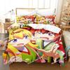 3D Cartoon Kawaii Gabriel Dropout Bedding Set Print Bed Set Duvet Cover Sheet Pillowcase Soft Quilt Cover Full Queen King Size