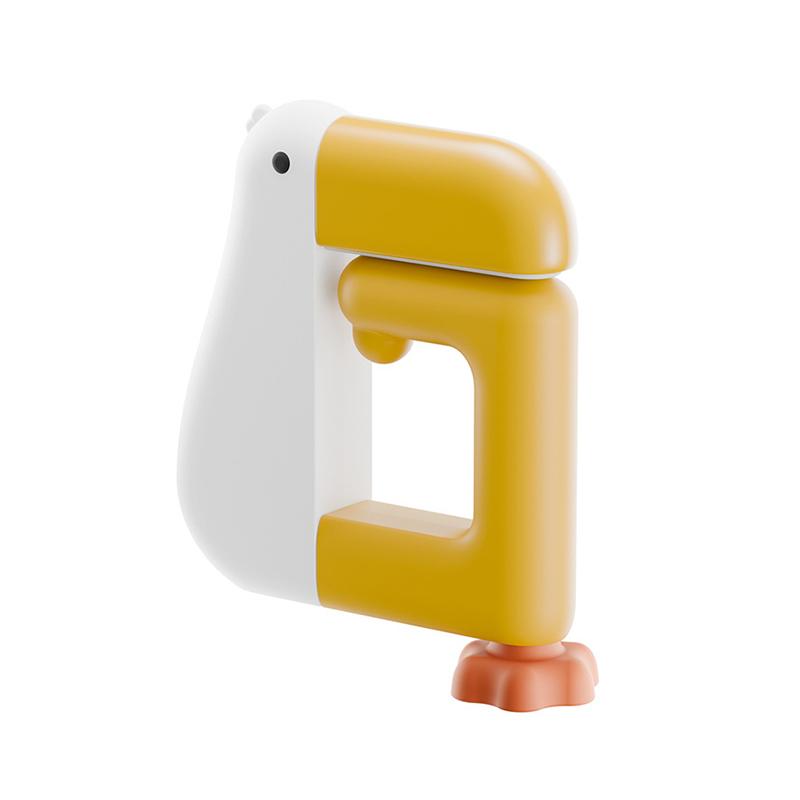 Myśląca Kaczka Przenośny Haczyk Wiszący Dekoracja Stół Portfel Torba Haczyk Wieszak Ścienny Uchwyt Torebka Bez Wiercenia Artykuły Biurowe dla Studentów