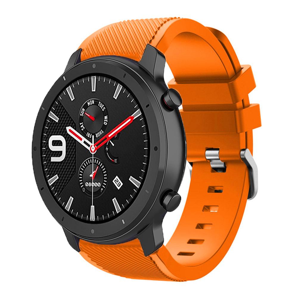 22mm Silicone Band for Amazfit Balance 2 1/GTR 47mm/GTR 4 3pro/Bip 6 5 Sport Wristband Correa for Amazfit Stratos 2 3/Pace Strap
