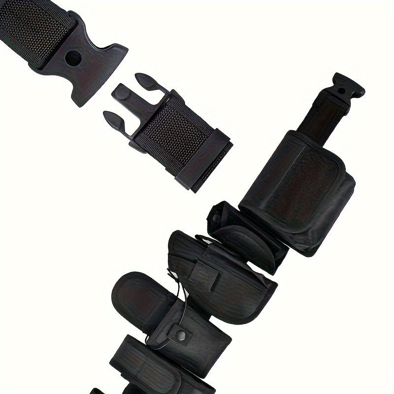 Tactical Military Security Belts Polices Guard Outdoor Multifunctional  Utility Kit Modular Duty Belt with Holster Pouch Set